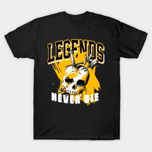 Legends Goldenrod Sneaker Art T-Shirt